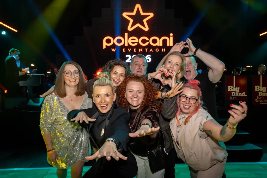Fotografia eventowa – laureaci gali Polecani w Eventach
