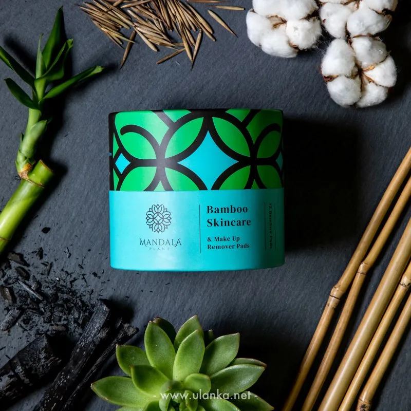Packshot – krem w stylizacji z bambusem i bawełną